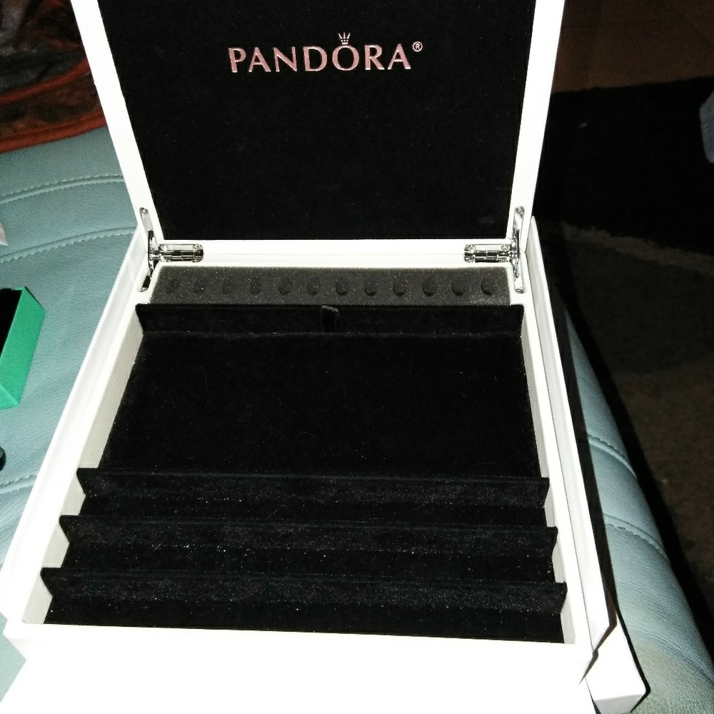 Pandora Lim ED White Leatherette Charm Organizer/T
